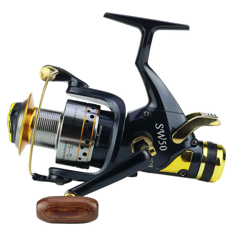 Carrete de Pesca SW50/60 Freno Delantero y Trasero