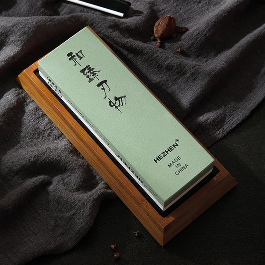 Afilador de Piedra para Cuchillos 2 Caras