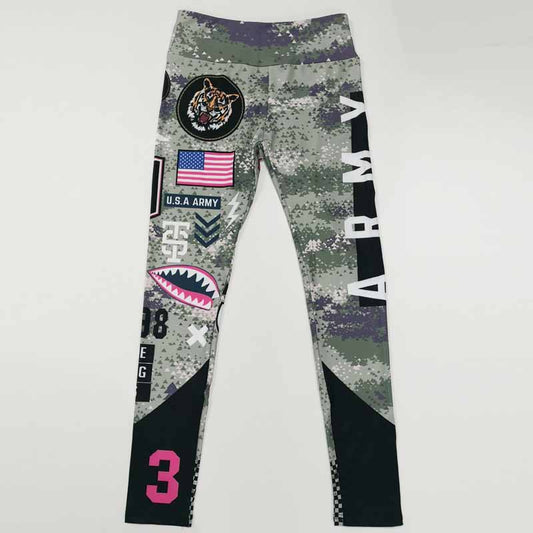 Leggings Deportivos para Mujer estilo Army
