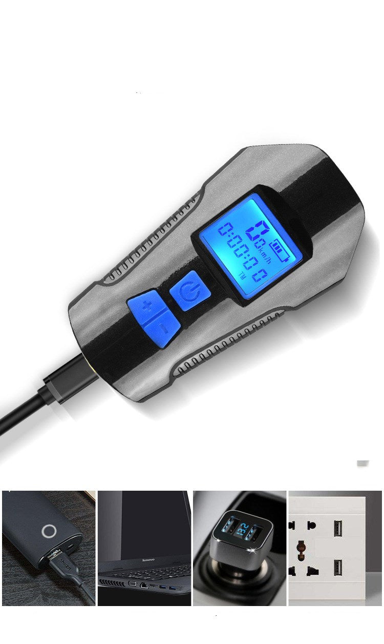 Lámpara Brillante para Bicicleta - Recargable USB