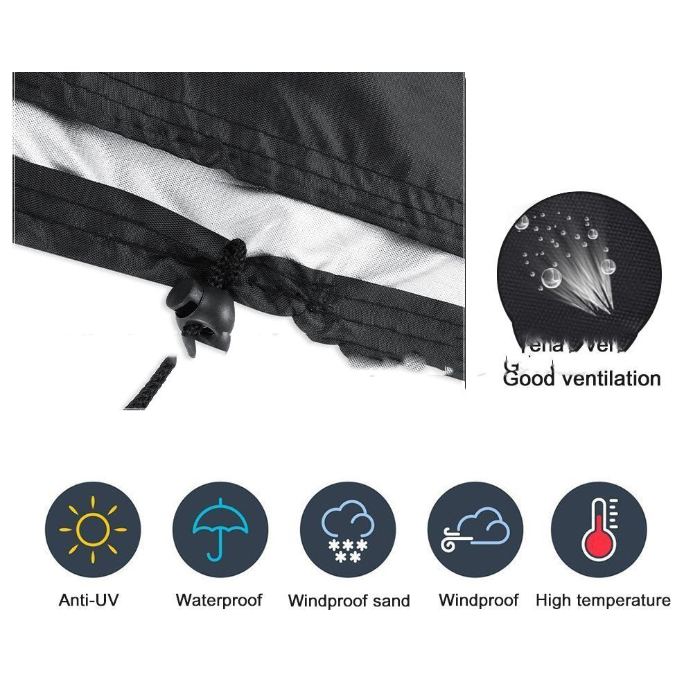 Funda Impermeable para Asadores Kettle - 210D Oxford - Anti-UV, Resistente