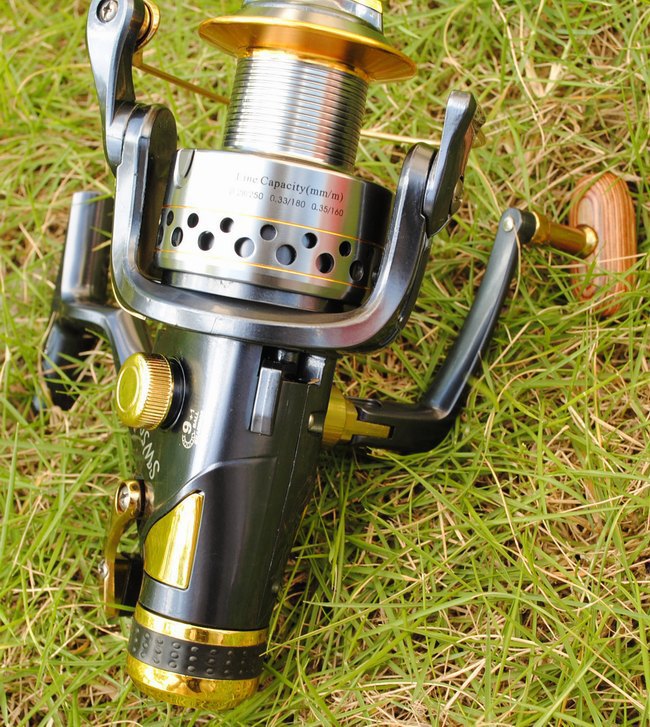 Carrete de Pesca SW50/60 Freno Delantero y Trasero