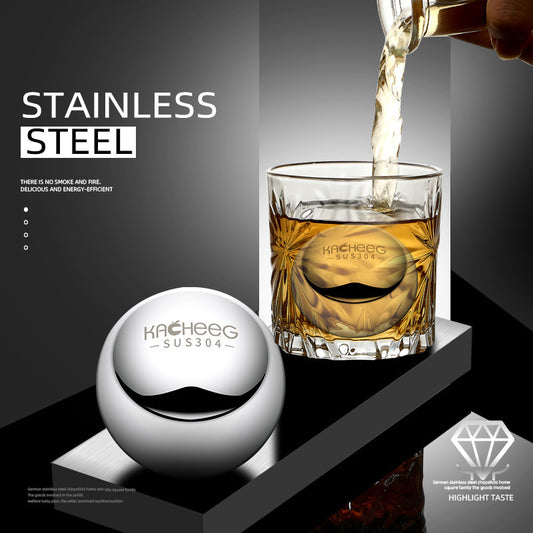Esfera de Hielo de Acero Inoxidable 304 para Whisky