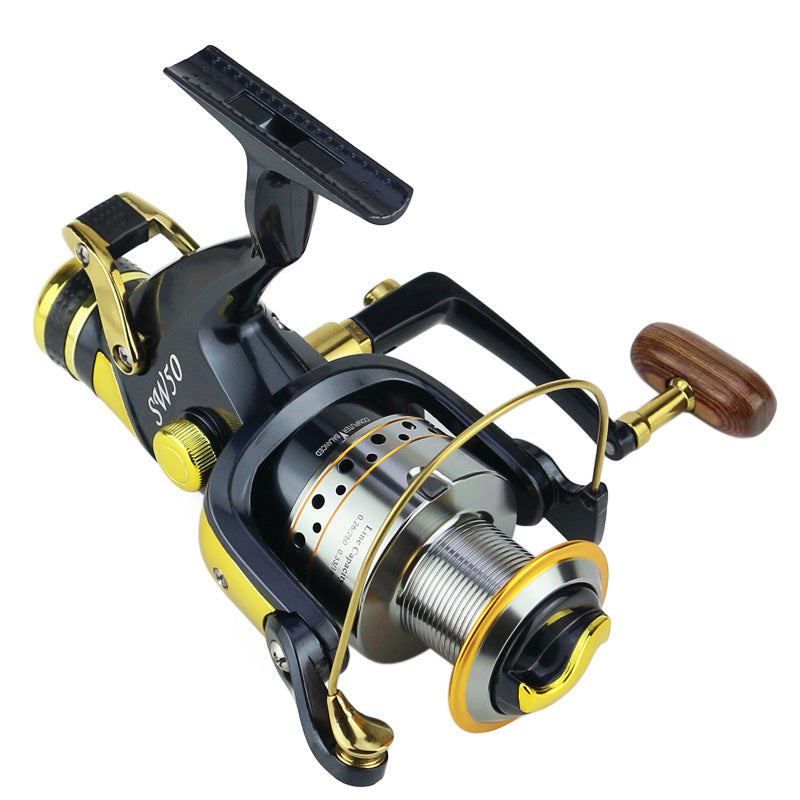 Carrete de Pesca SW50/60 Freno Delantero y Trasero