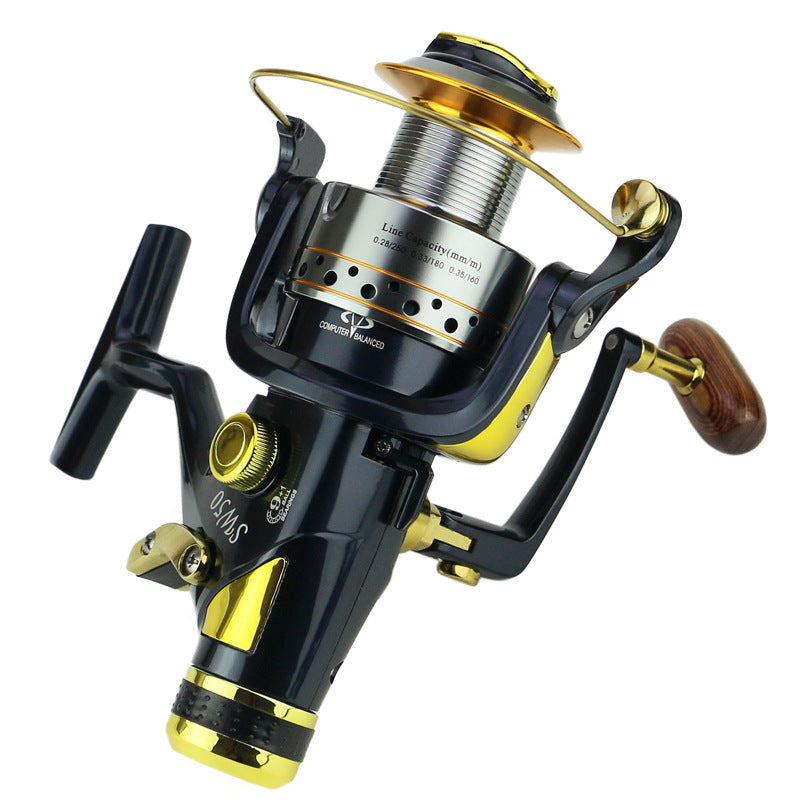 Carrete de Pesca SW50/60 Freno Delantero y Trasero