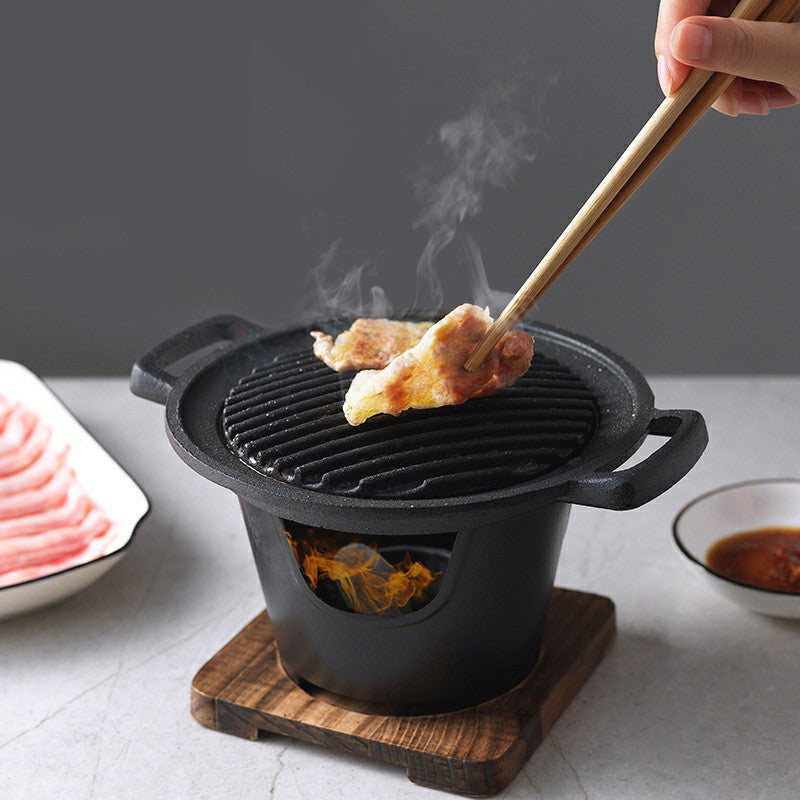 Mini Parrilla Portátil de Alcohol estilo Japonés