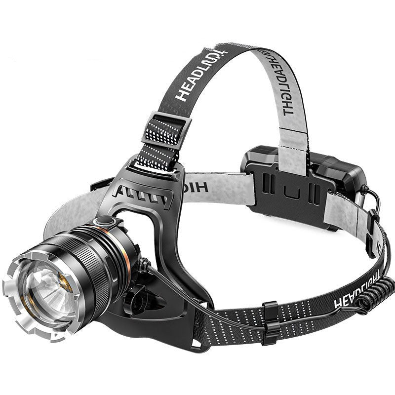 Strong Distant - Linterna Frontal LED 2000 Lúmenes, Inducción