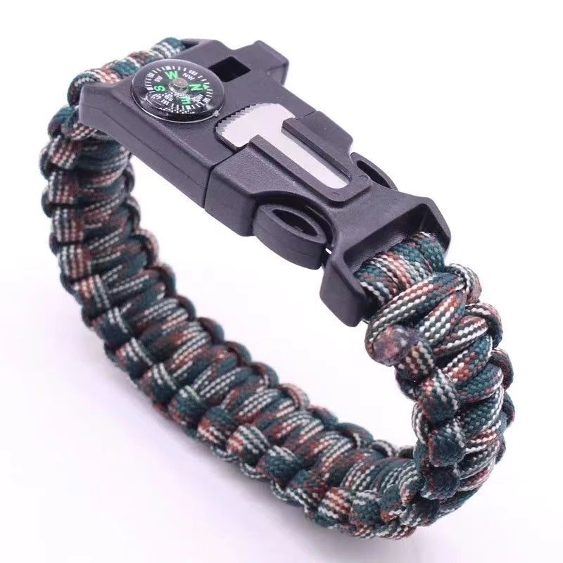 Pulsera Paracord Supervivencia 5 en 1