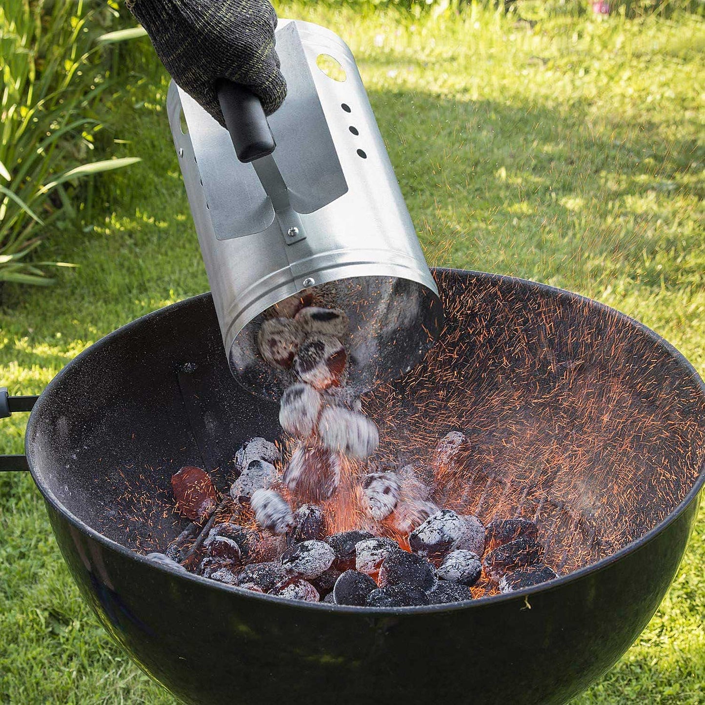 Chimenea para Encender Carbón Cadara