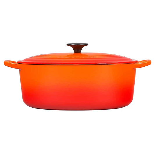 Cacerola de Hierro Le Creuset Ovalada Clásica 25cm Naranja