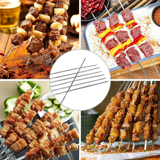 50 pinchos en acero inoxidable HuluHouse