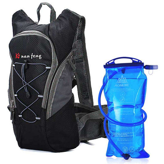 Combo Mochila y Bolsa de Agua Trail