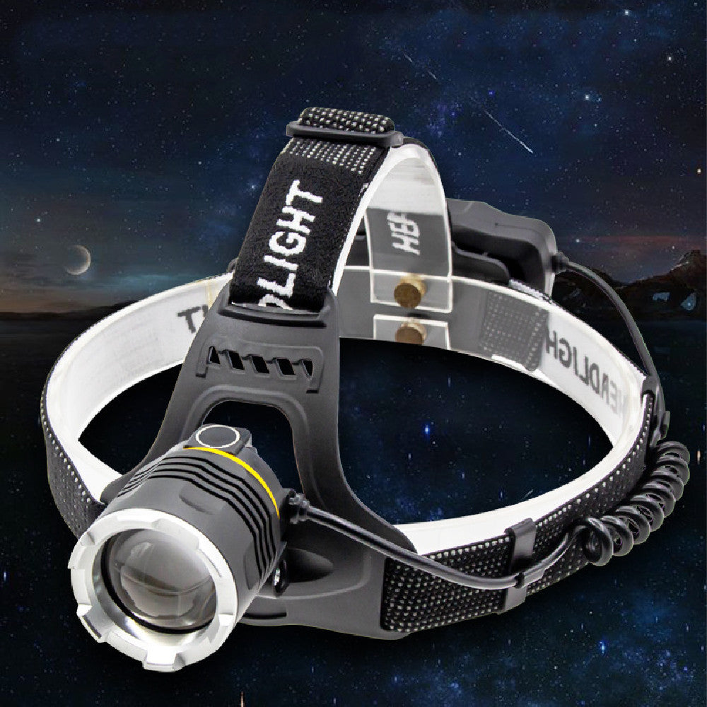 Strong Distant - Linterna Frontal LED 2000 Lúmenes, Inducción