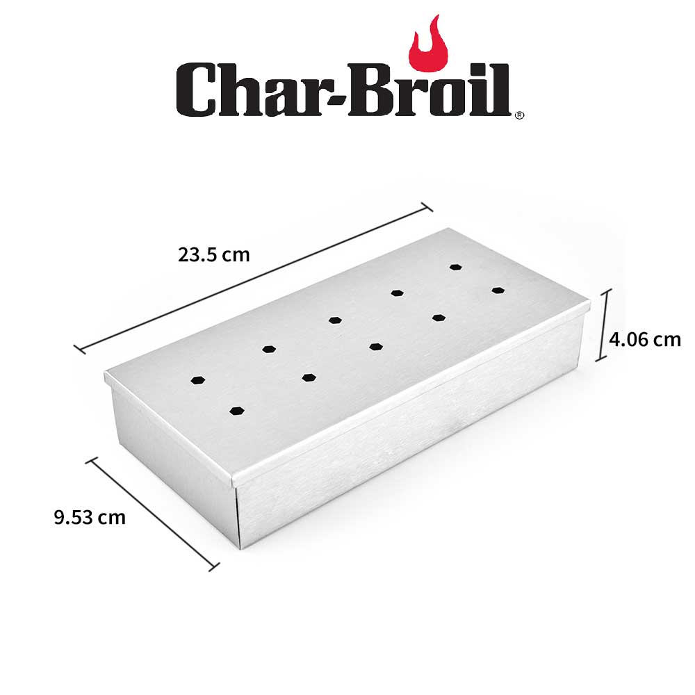 Con nuestra innovadora caja para ahumar en acero para parrilla, disfrutará de una experiencia de ahumado sin necesidad de prender fuego a las astillas de madera