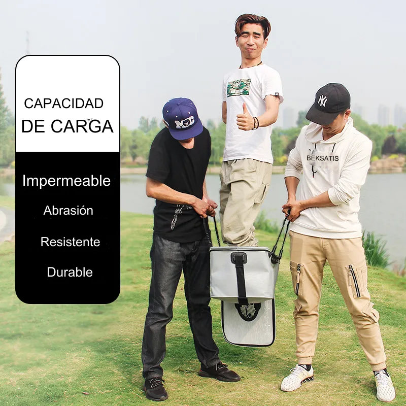 Cubeta de Pesca Plegable