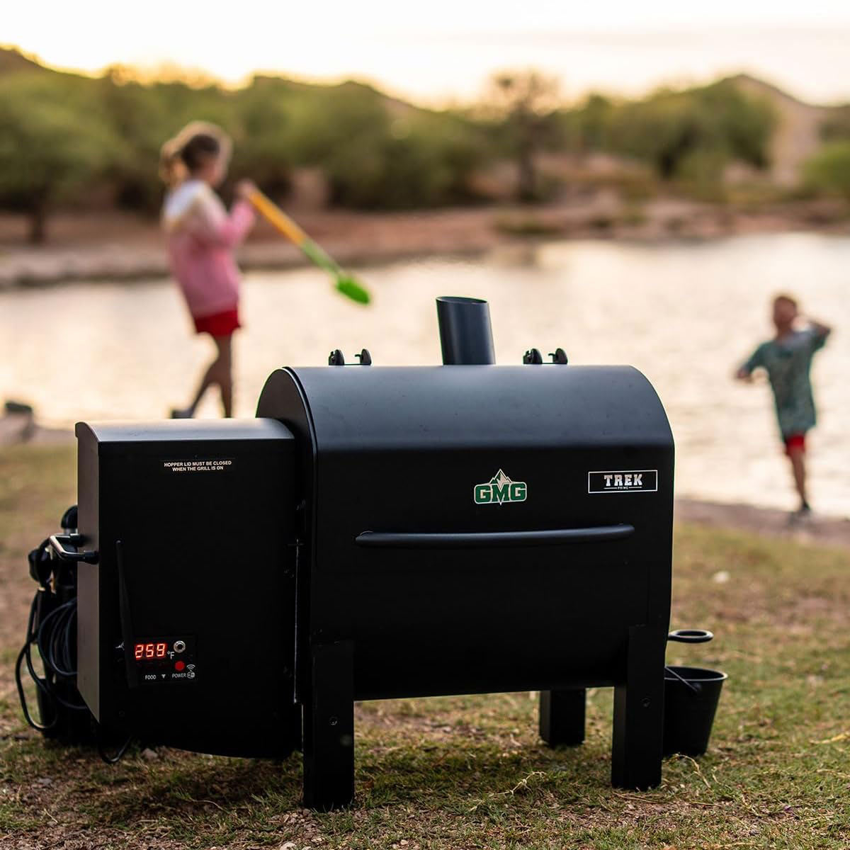 Ahumador Portátil de Pellets Green Mountain Trek con control Wi-Fi