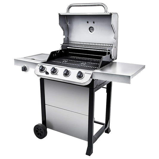 Asador de Gas Char-Broil 4 Quemadores de Acero Inoxidable