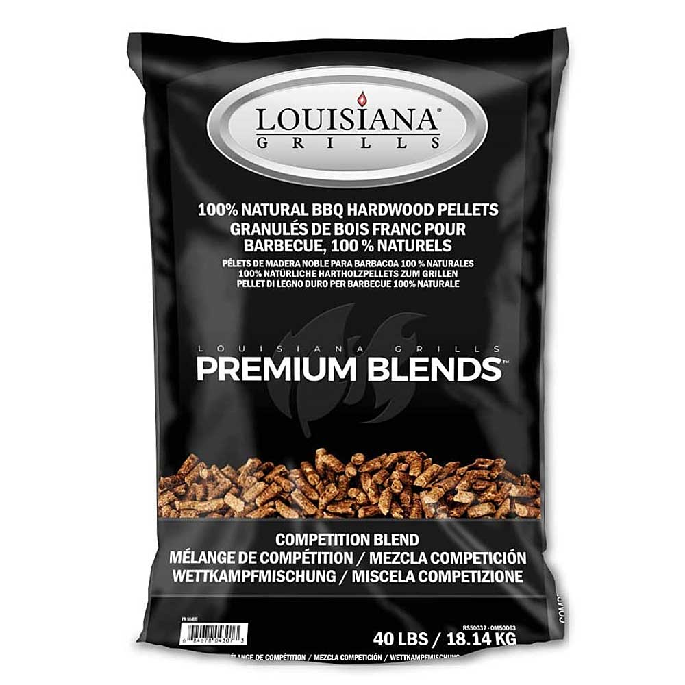 Pellets de Madera Louisiana para ahumar 100% naturales 18Kgs