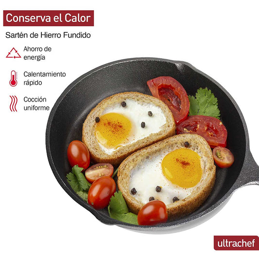 Retienen el calor sin igual y logran un calentamiento uniforme, lo que los hace ideales para cualquier tipo de parrillas