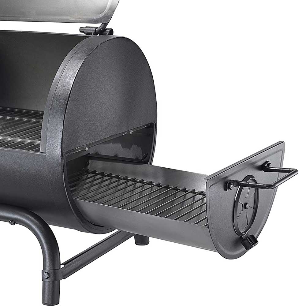 Asador de Carbón Portátil Char-Broil Tipo Barril American Gourmet 18