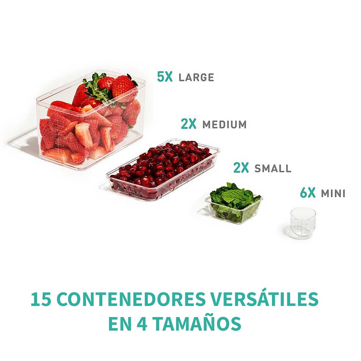 Kit para organizar y preparar comida Prepdeck