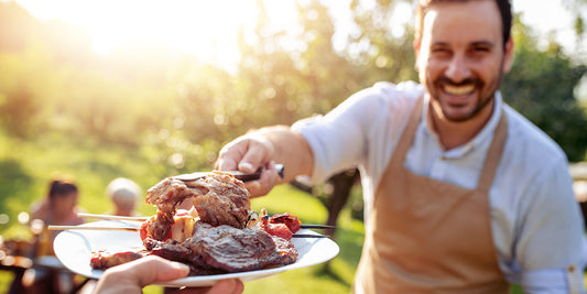 La amistad como el ingrediente principal de una carne asada