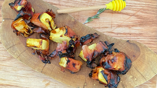 Recetas tiogrill - Pinchos de piña
