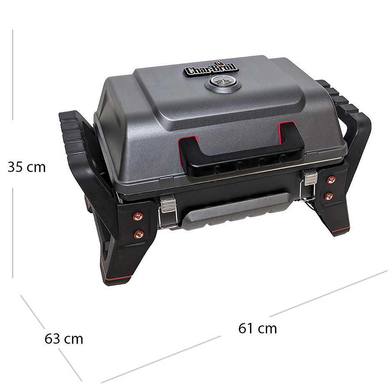 Asador Port til de Gas Char Broil Grill2Go X200 TioGrill