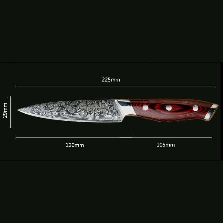 Cuchillo Damasco 67 Capas 5 inch.