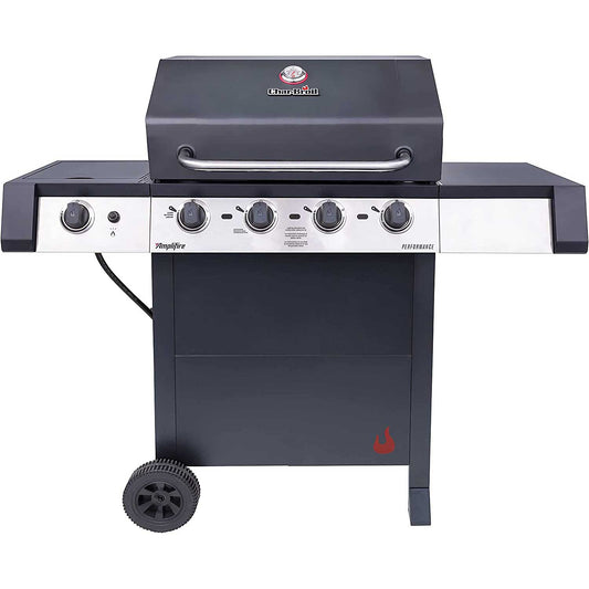 Asador de Gas Char-Broil 4 Quemadores Performance Amplifire Negro