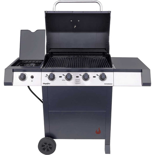 Asador de Gas Char-Broil 4 Quemadores Performance Amplifire Negro