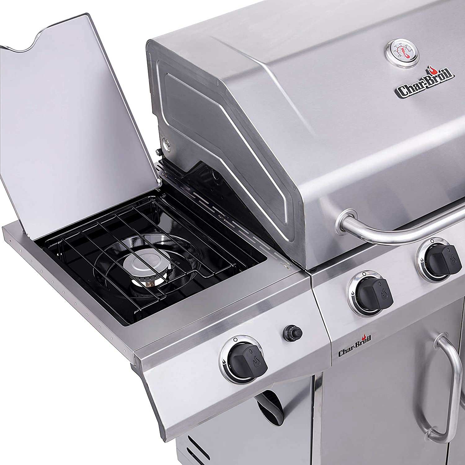 Asador de Gas Char Broil Performance 4 Quemadores con Gabinete