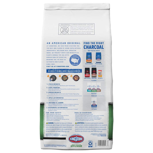 Briqueta Kingsford® Applewood Charcoal de 7.26kg